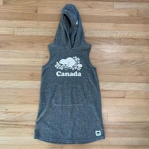 Roots Canada Sleeveless Hoodie Kids Dress Size XXL